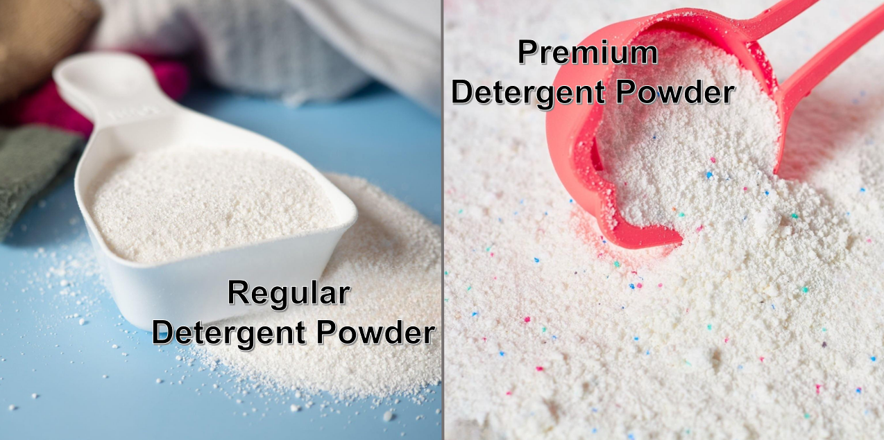 premium vs regular detergent comparison