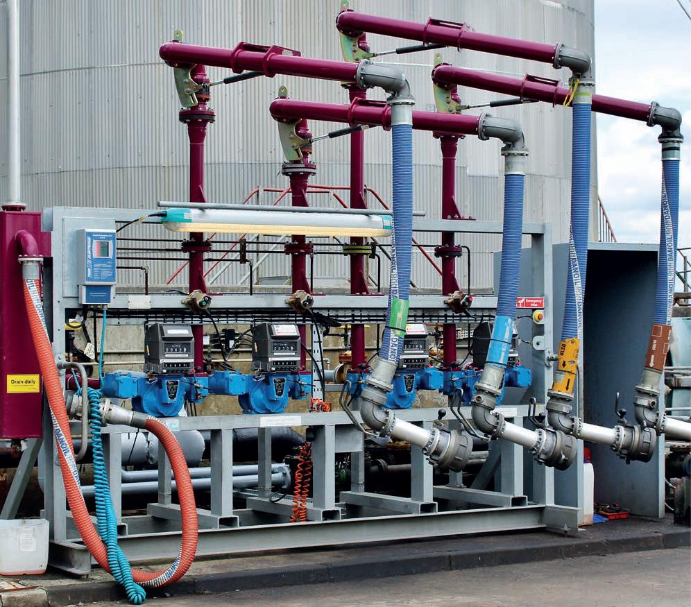 overfill prevention system of LAB transportation