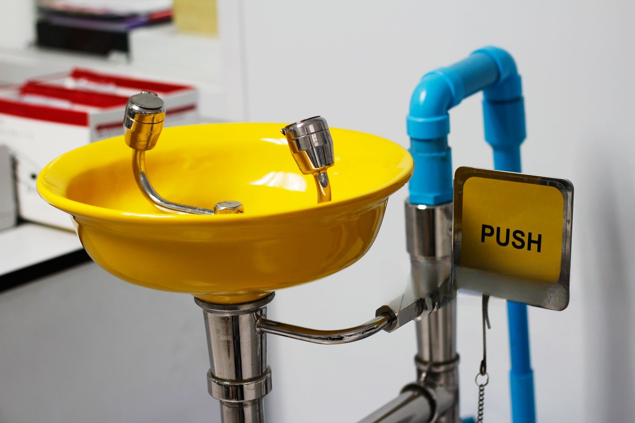 emergency eyewash station