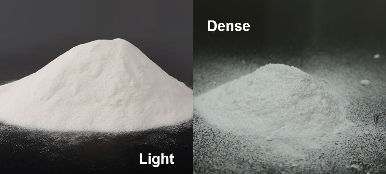 soda ash light vs dense