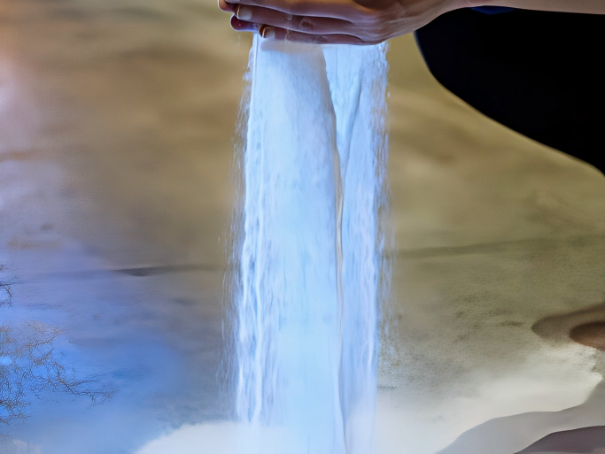 good flowability of soda ash light