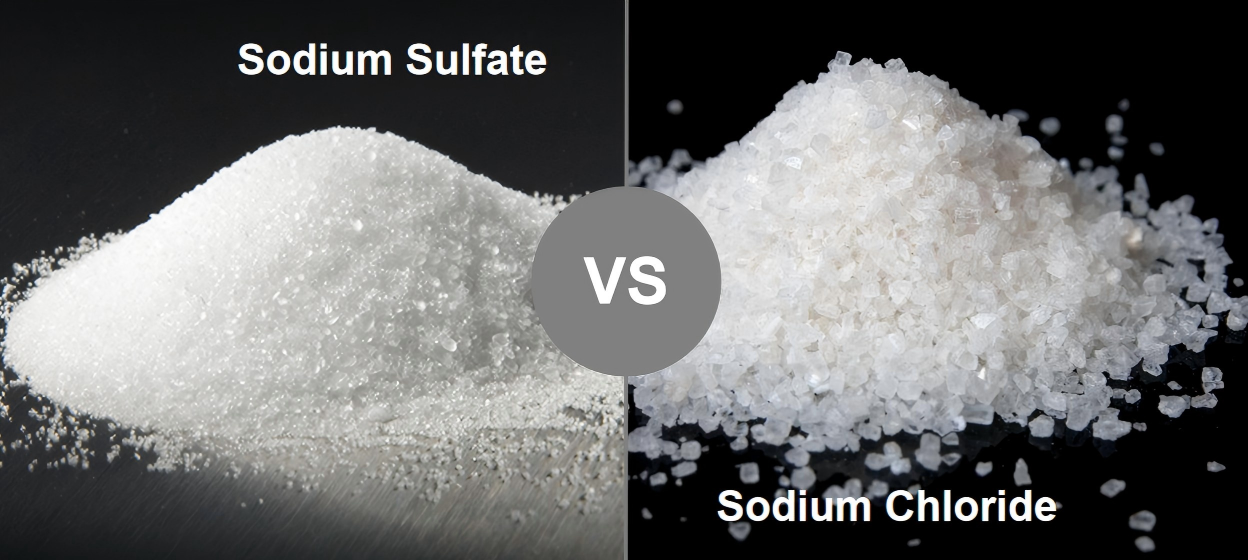 sodium sulfate vs sodium chloride